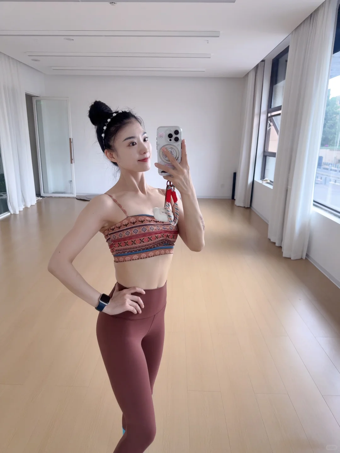 普拉提老师的日常穿搭?