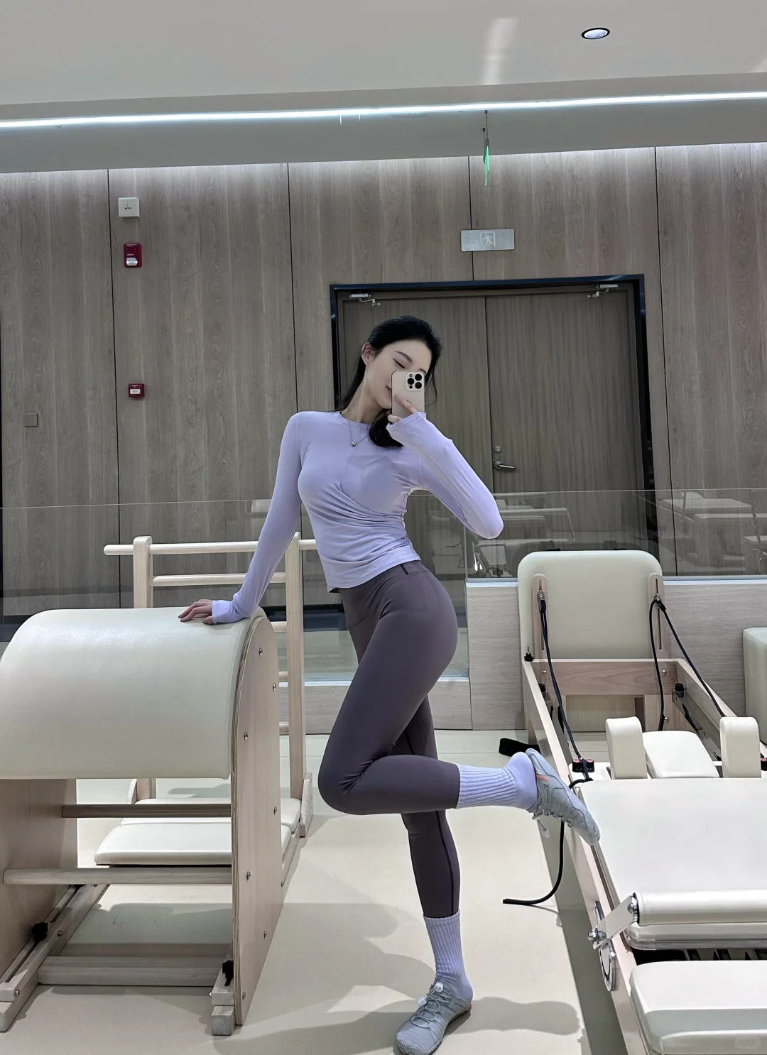 Lululemon高级紫ootd