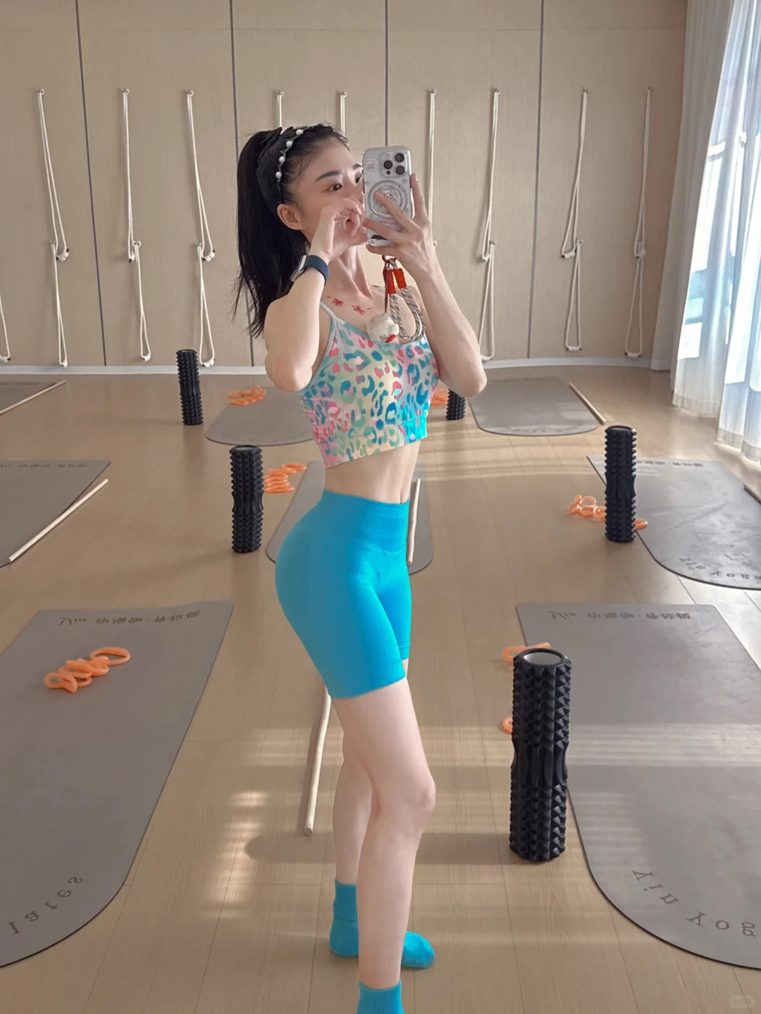 普拉提老师的日常穿搭?