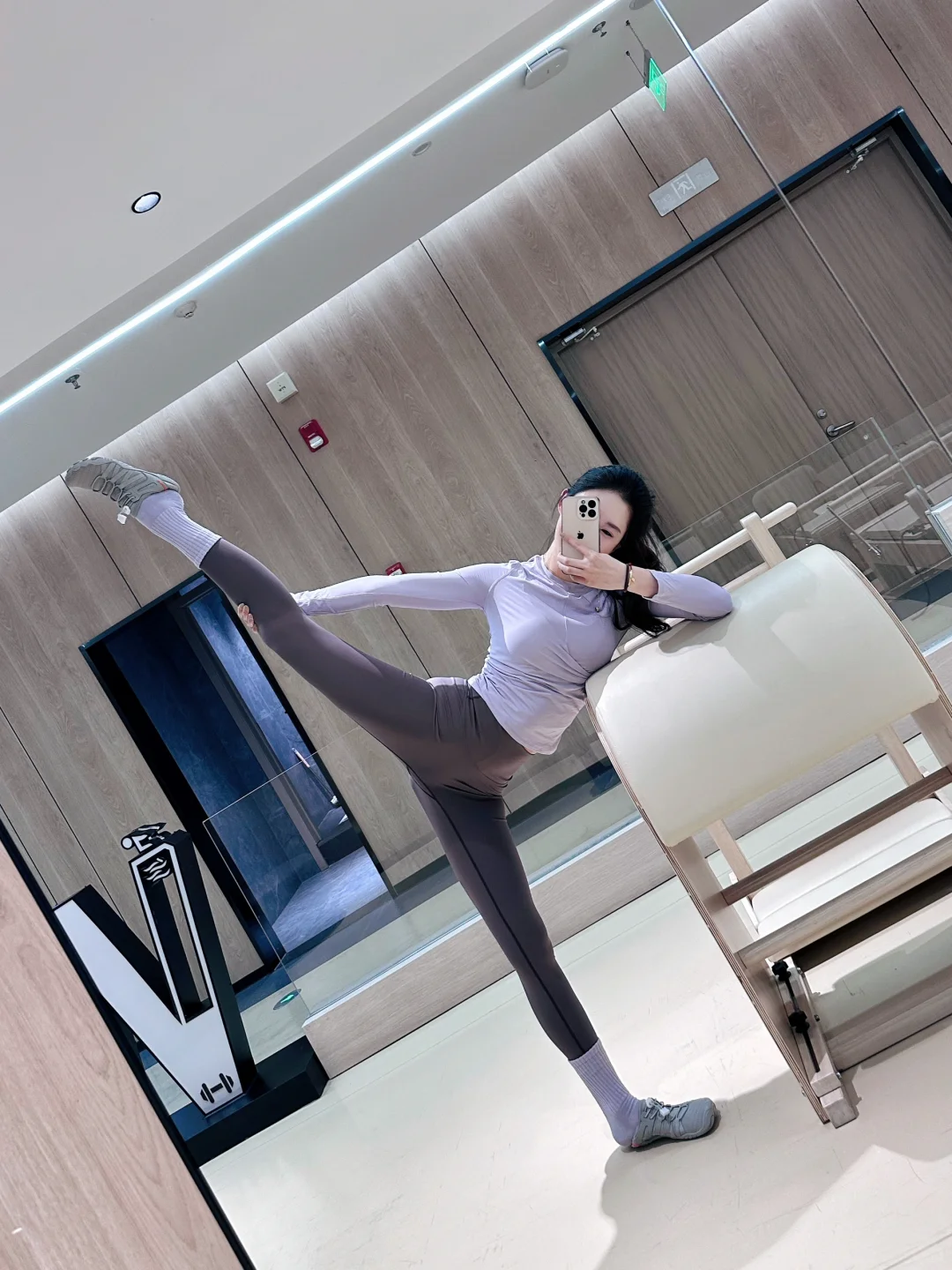 Lululemon高级紫ootd