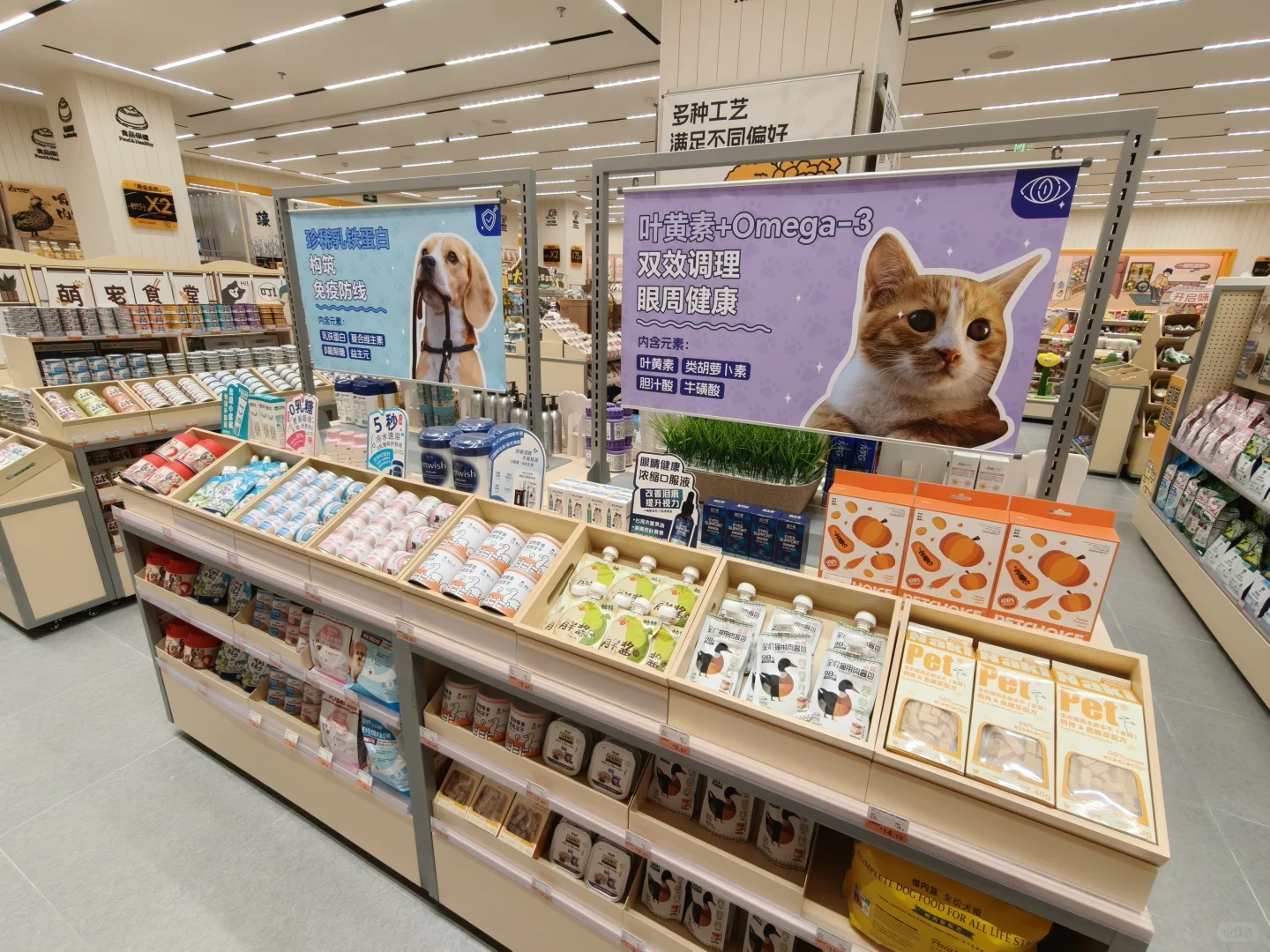 西安也有大型宠物超市了❗