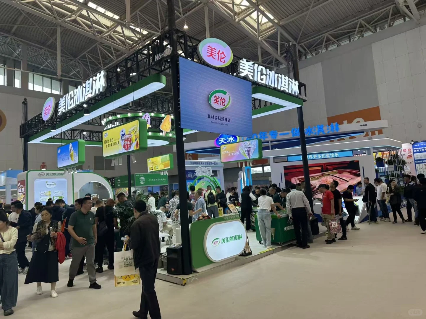 天津冰淇淋展会实况！！太丰富啦?