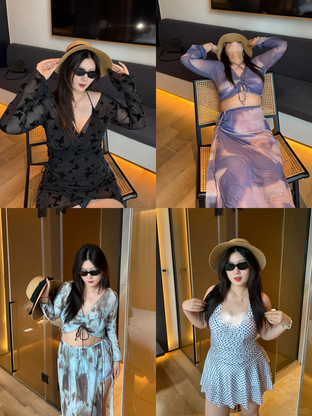 160斤｜急急急 老婆们选哪套去海边?️❓