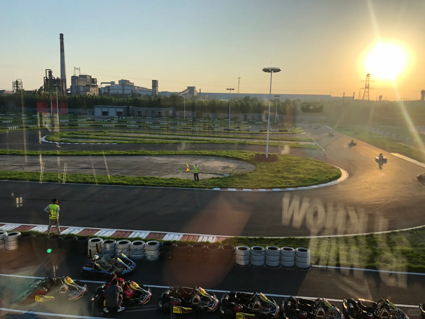 应该是河北省最大卡丁车场了 邯郸菲尔瑞斯