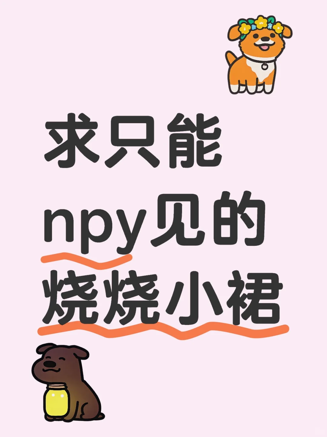 求只能npy见的烧烧小裙