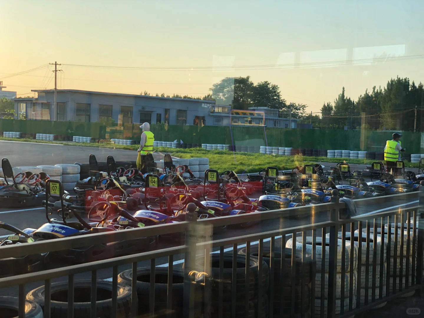 应该是河北省最大卡丁车场了 邯郸菲尔瑞斯