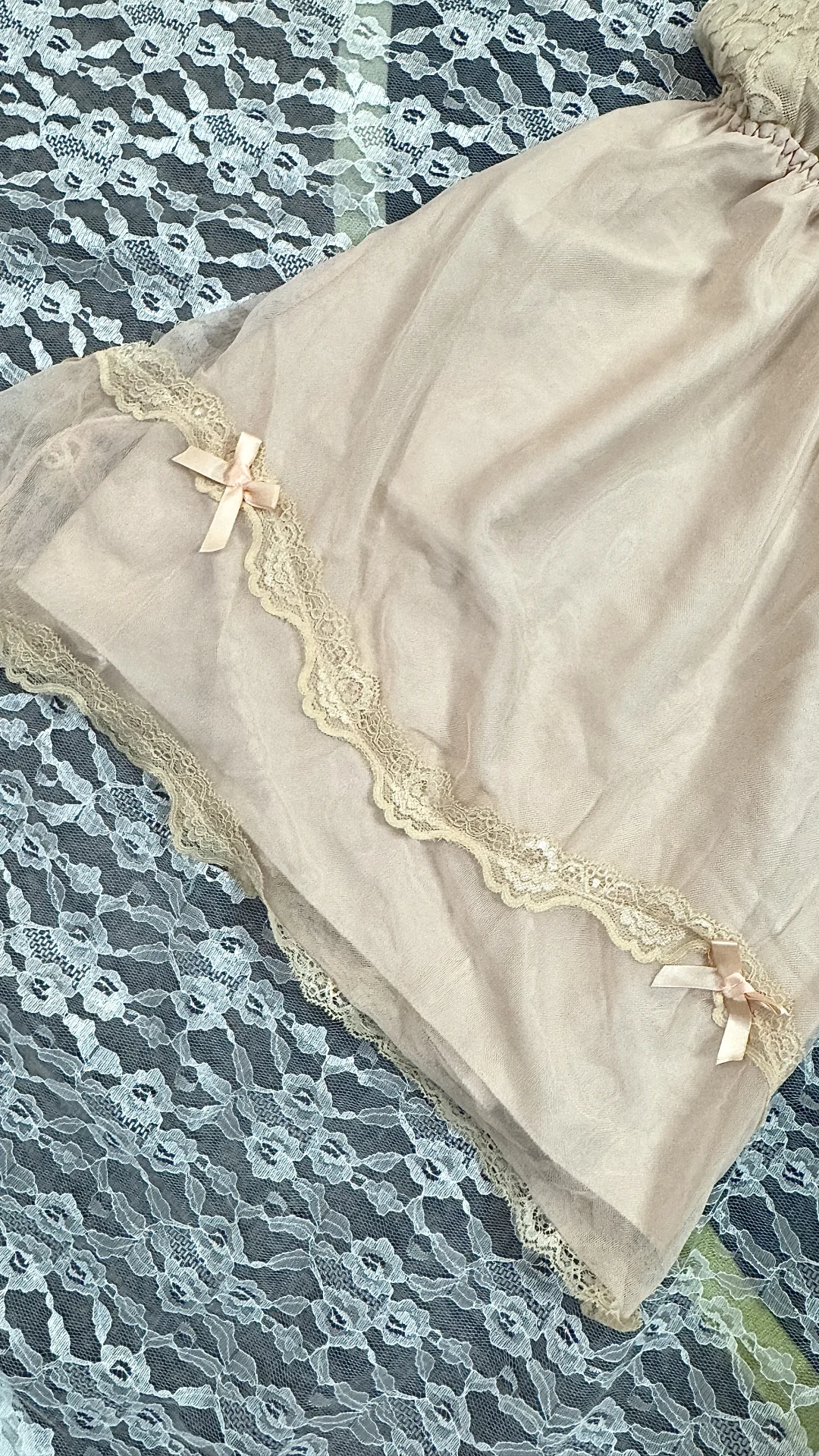 真的有被这条睡裙美哭～