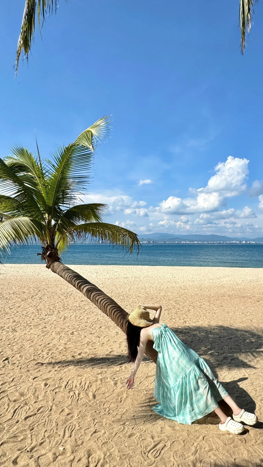 西岛拍照姿势教学，超有生命力