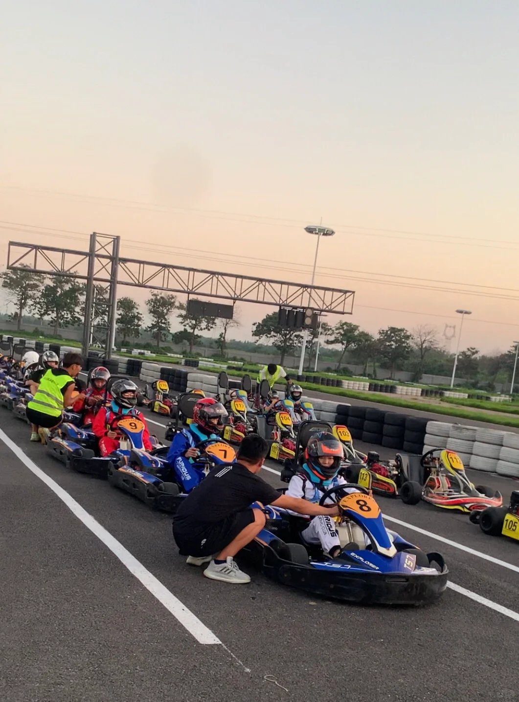 应该是河北省最大卡丁车场了 邯郸菲尔瑞斯