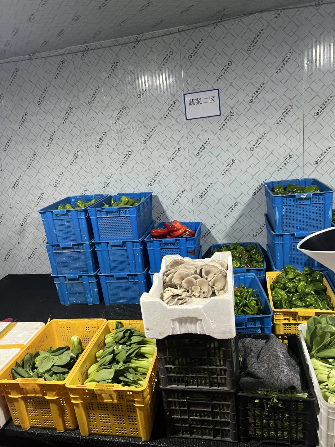 哈尔滨新区幼儿园食堂大宗食材供应场地考察