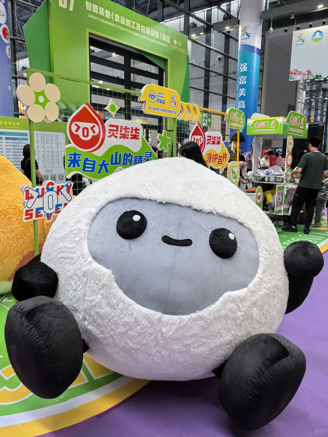 第2⃣2⃣界中国—东盟博览会结算画面