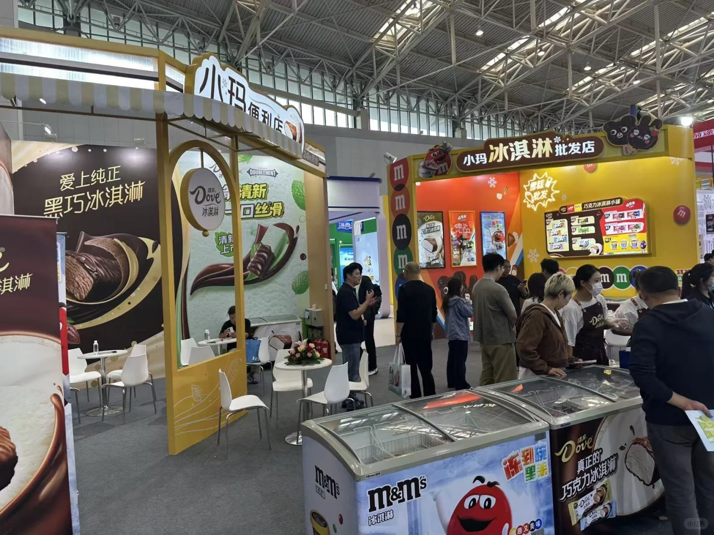 天津冰淇淋展会实况！！太丰富啦?