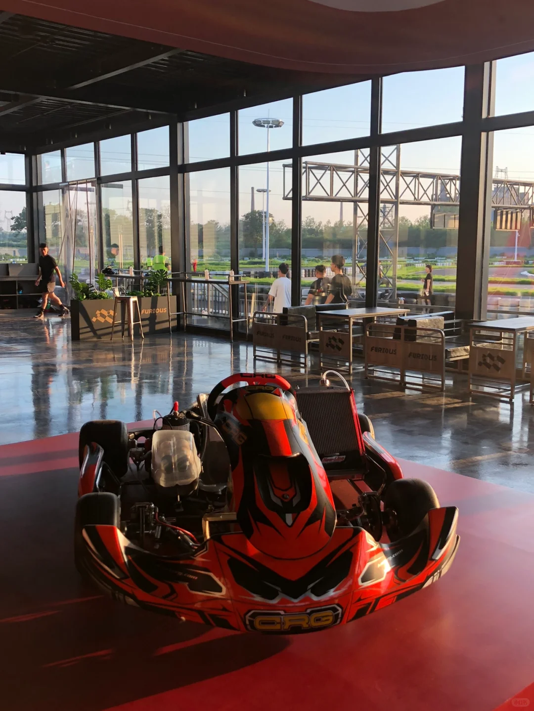 应该是河北省最大卡丁车场了 邯郸菲尔瑞斯