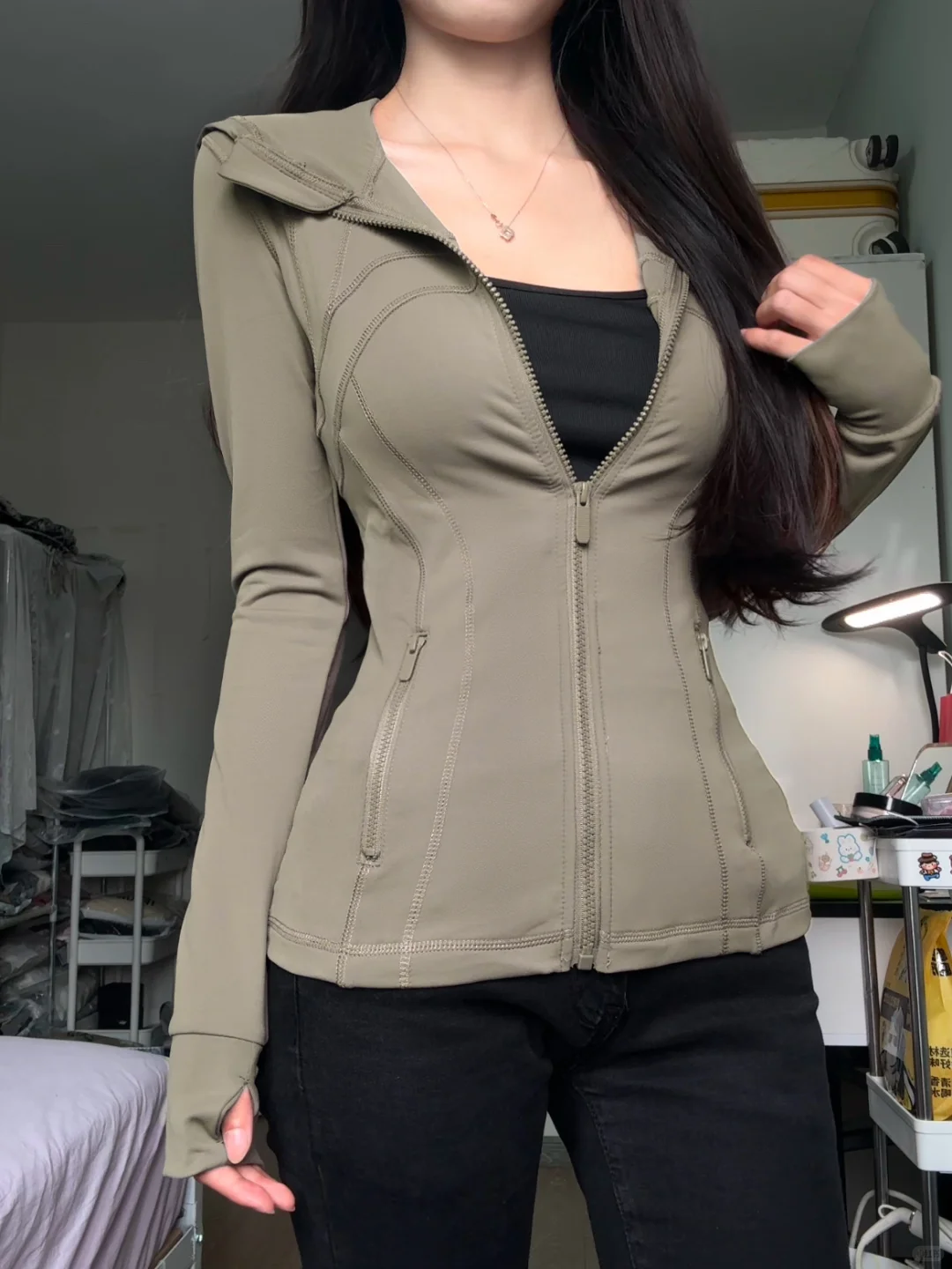 掐腰修身瑜伽服