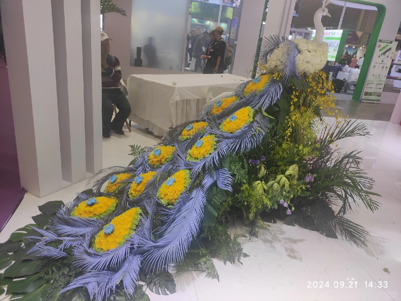 滇池会展中心的花卉展览