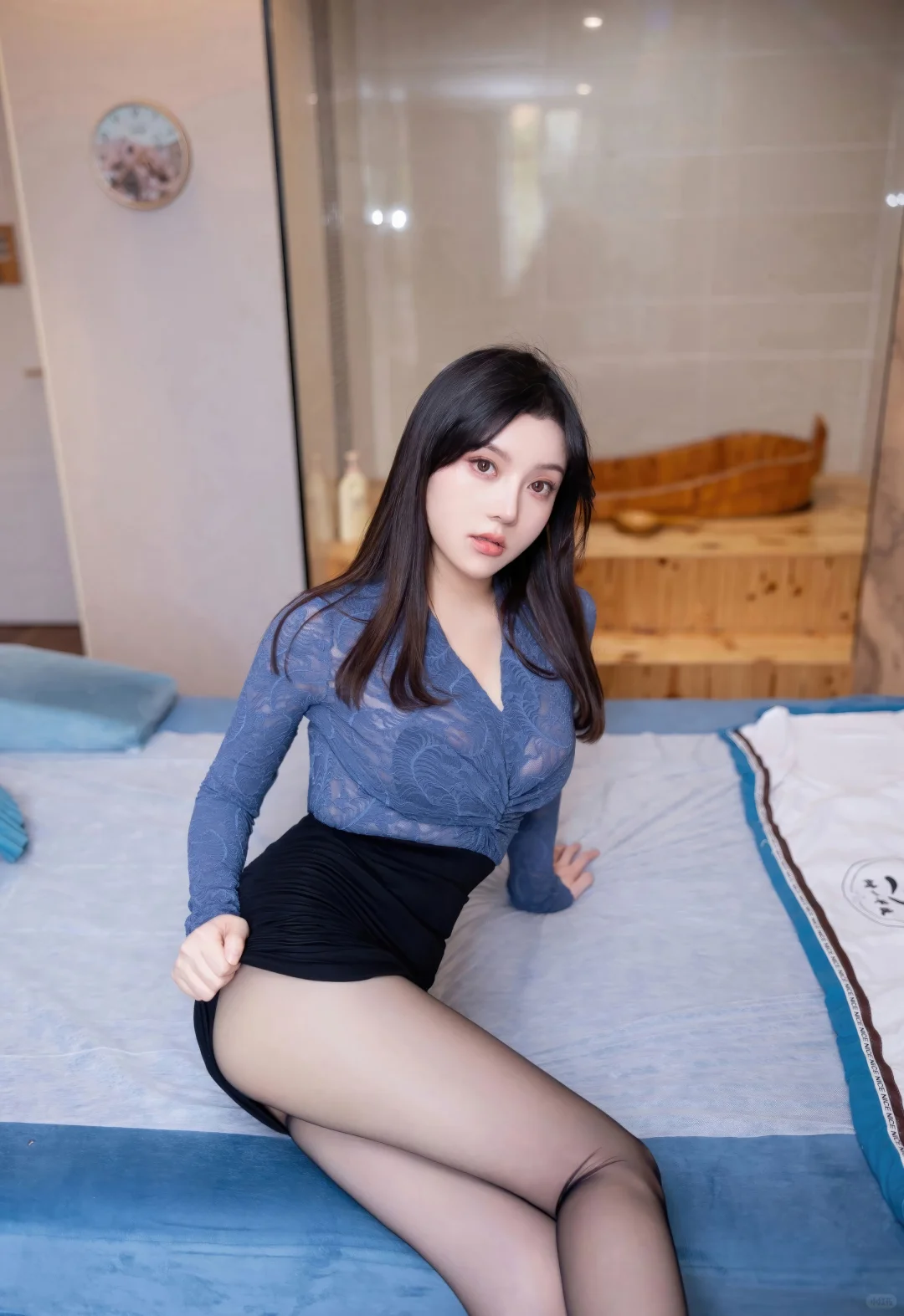 千寻壁纸|紫色韵味少妇写真【第十六篇】