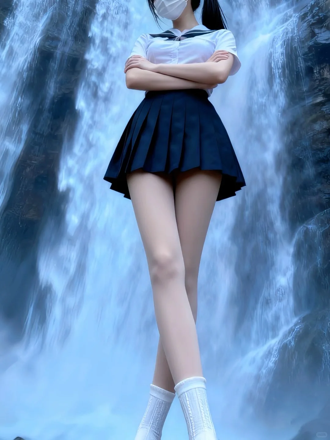 终于穿上丝袜了！！