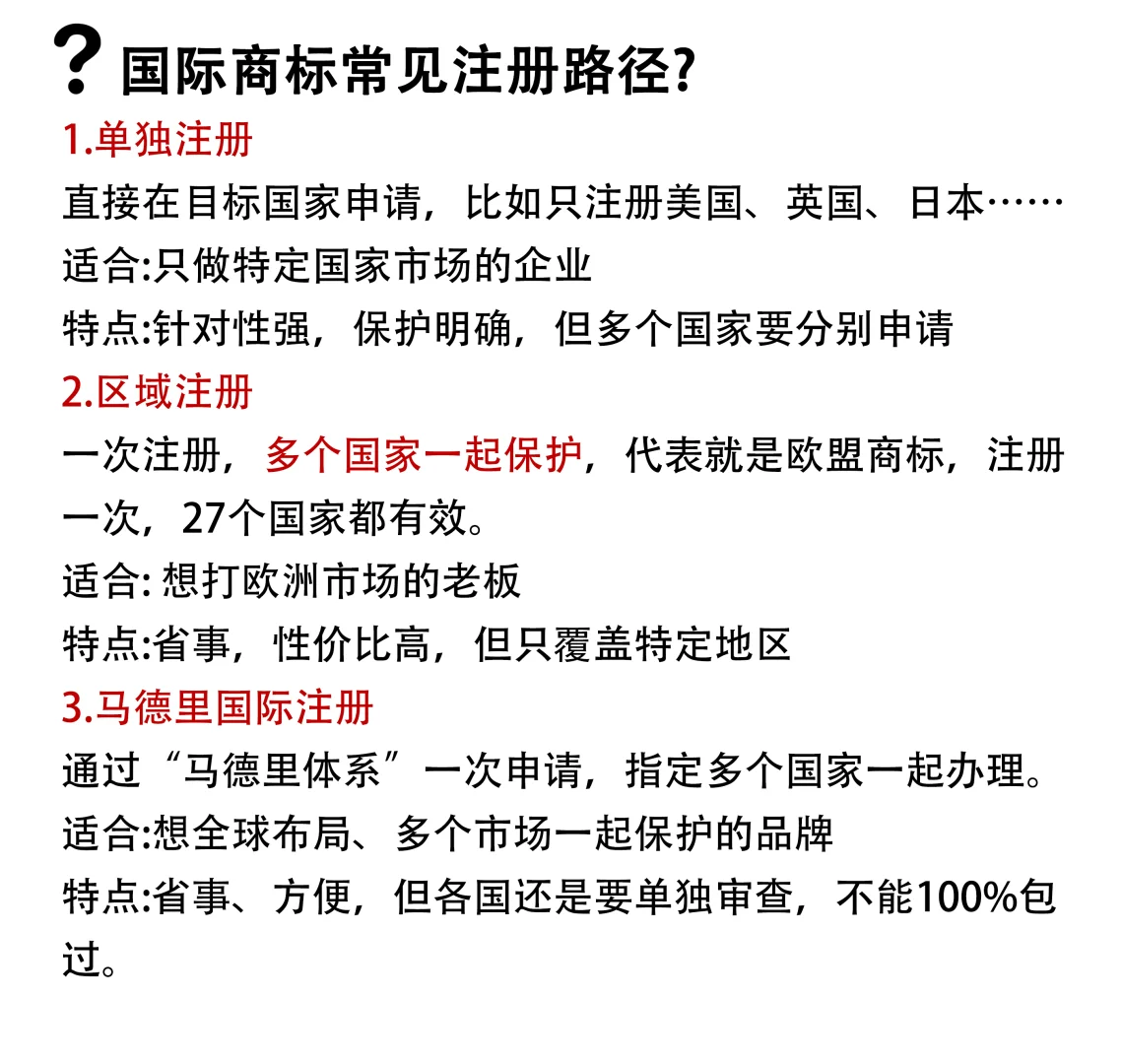国际商标注册，这篇绝对是最全攻略！！！