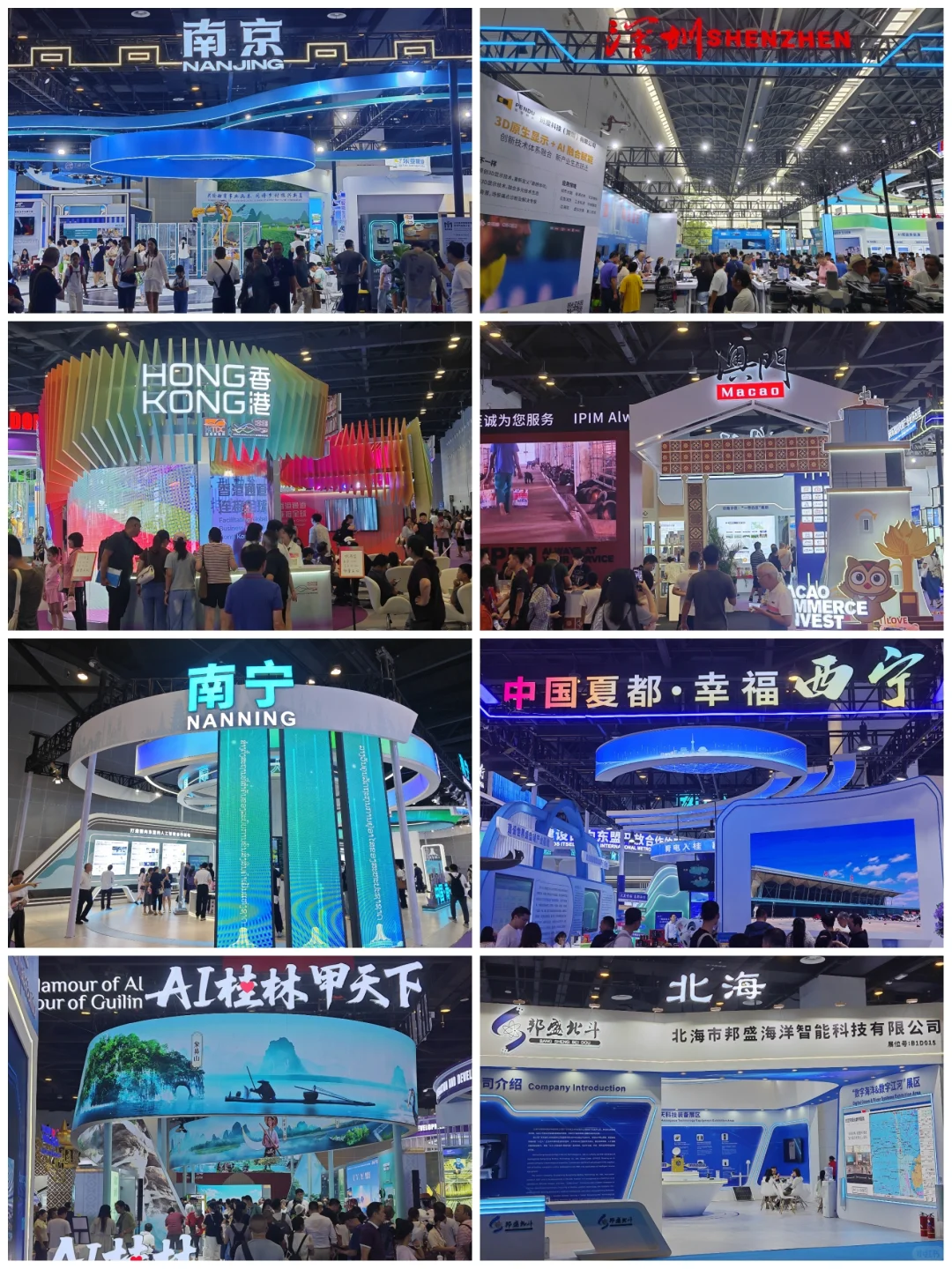 今年的东盟博览会，大家觉得怎么样？