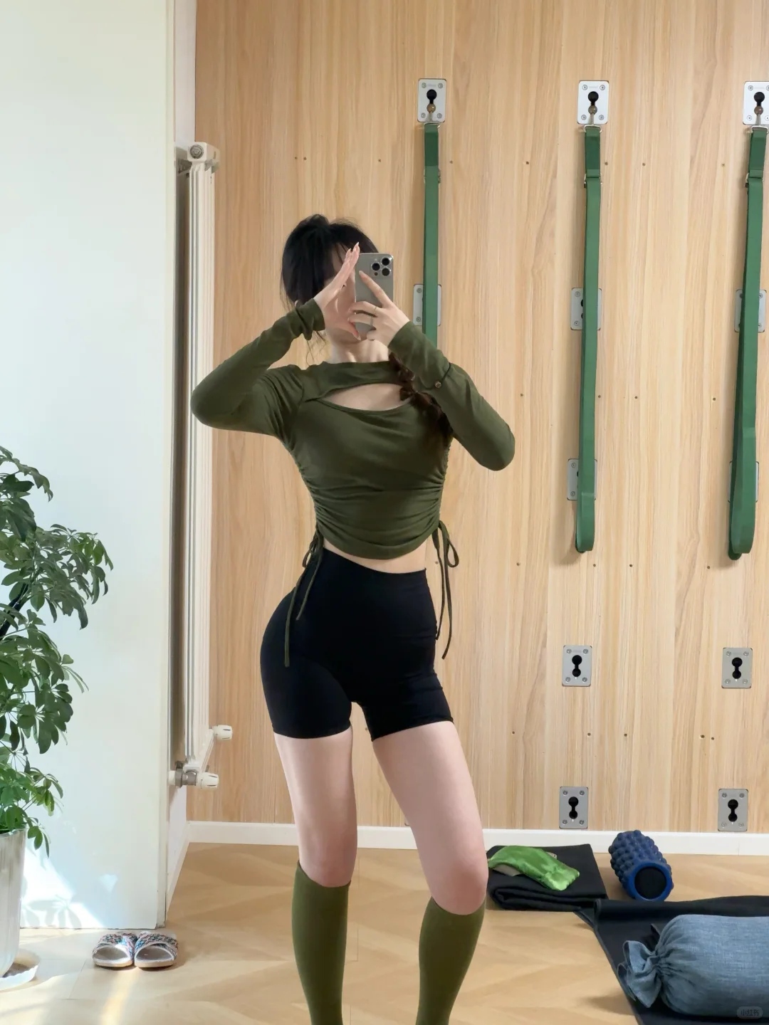 绿色控的！瑜伽服穿搭指南～