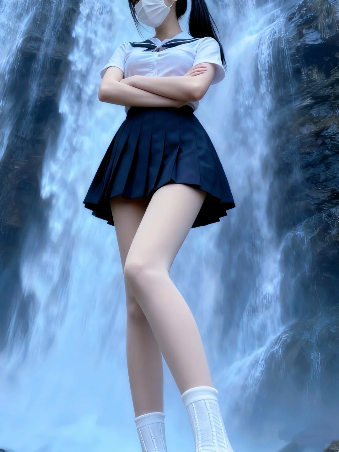 终于穿上丝袜了！！