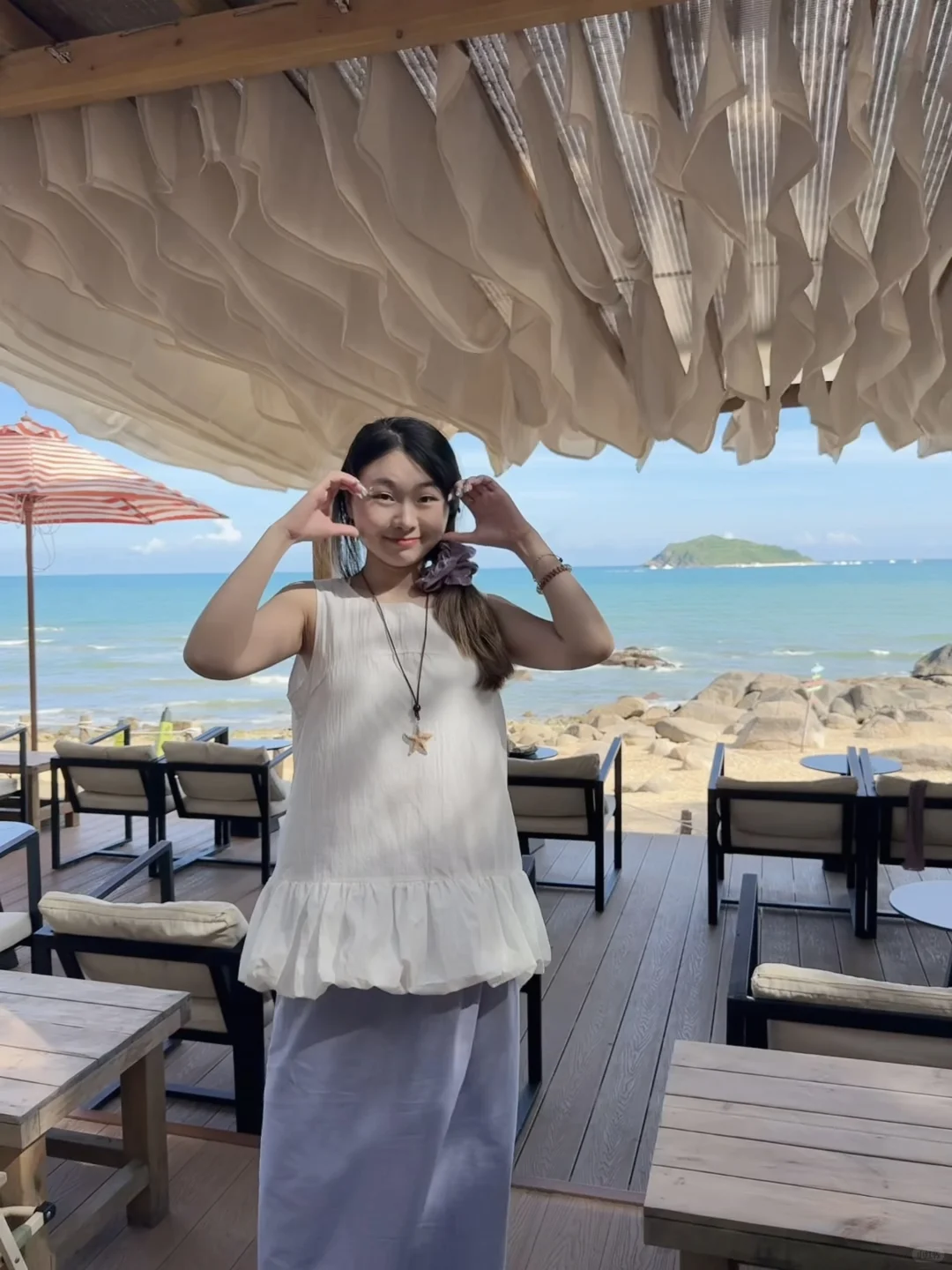 海边六天五晚的穿搭