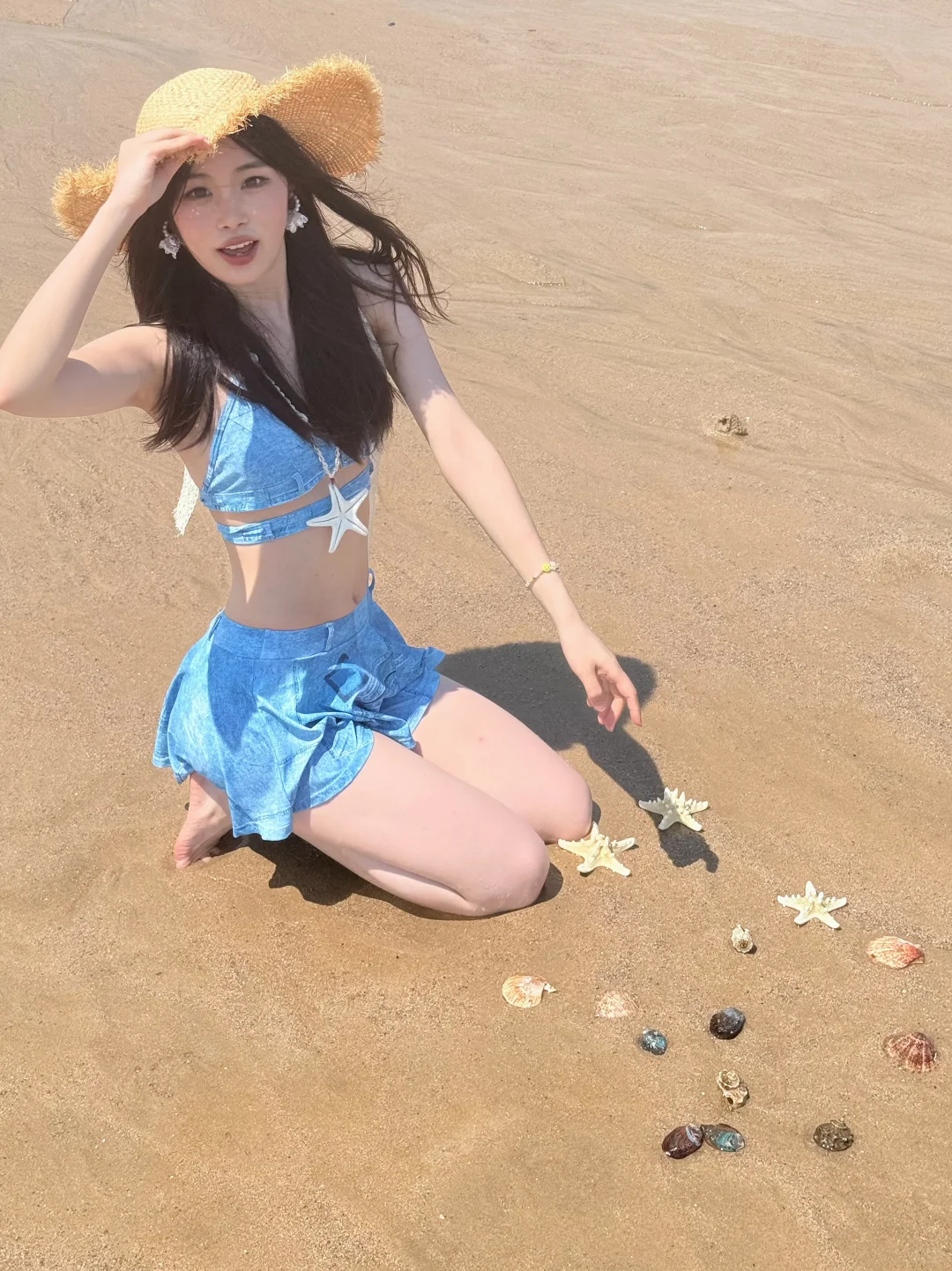 ?国庆海边穿搭✖️7️⃣套?十一出片不踩雷！