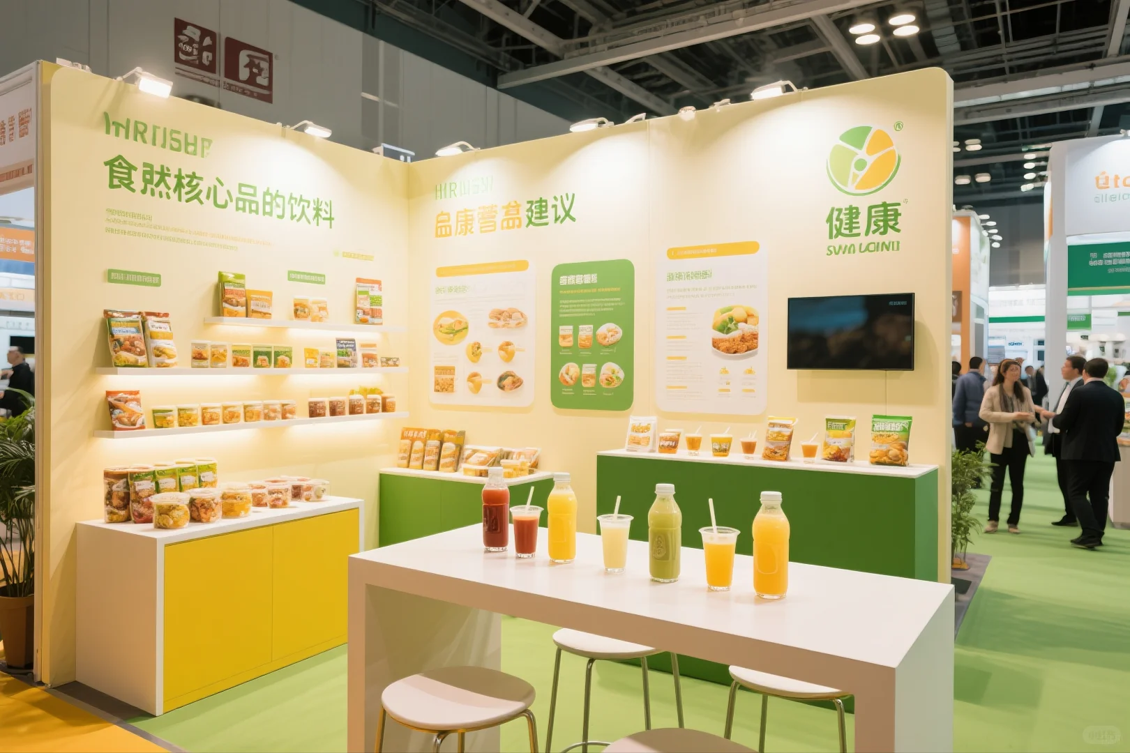 069｜AI-100套展台案例｜食品与饮料行业