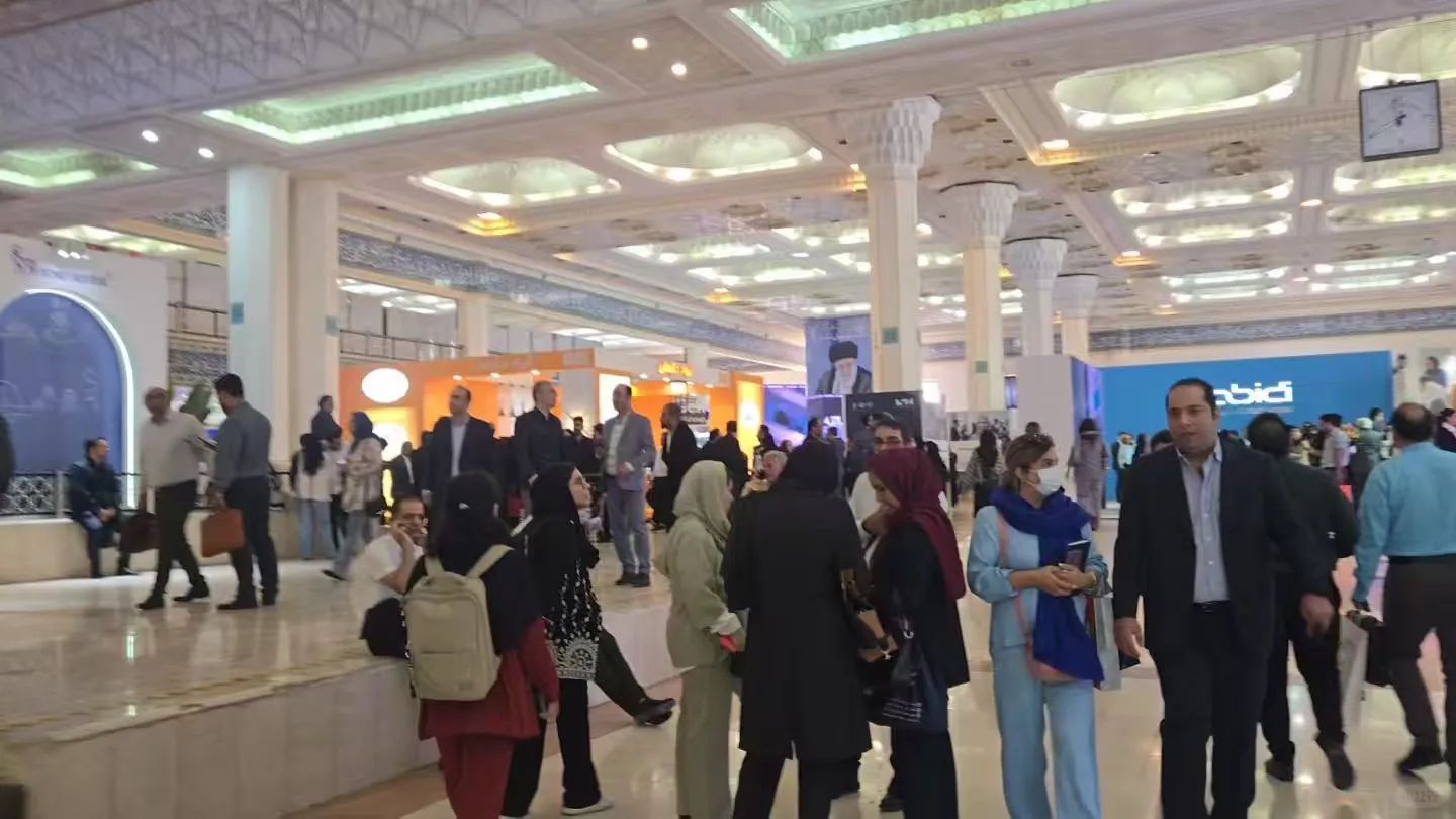 伊朗制药展Iran Pharma第一天展会现场