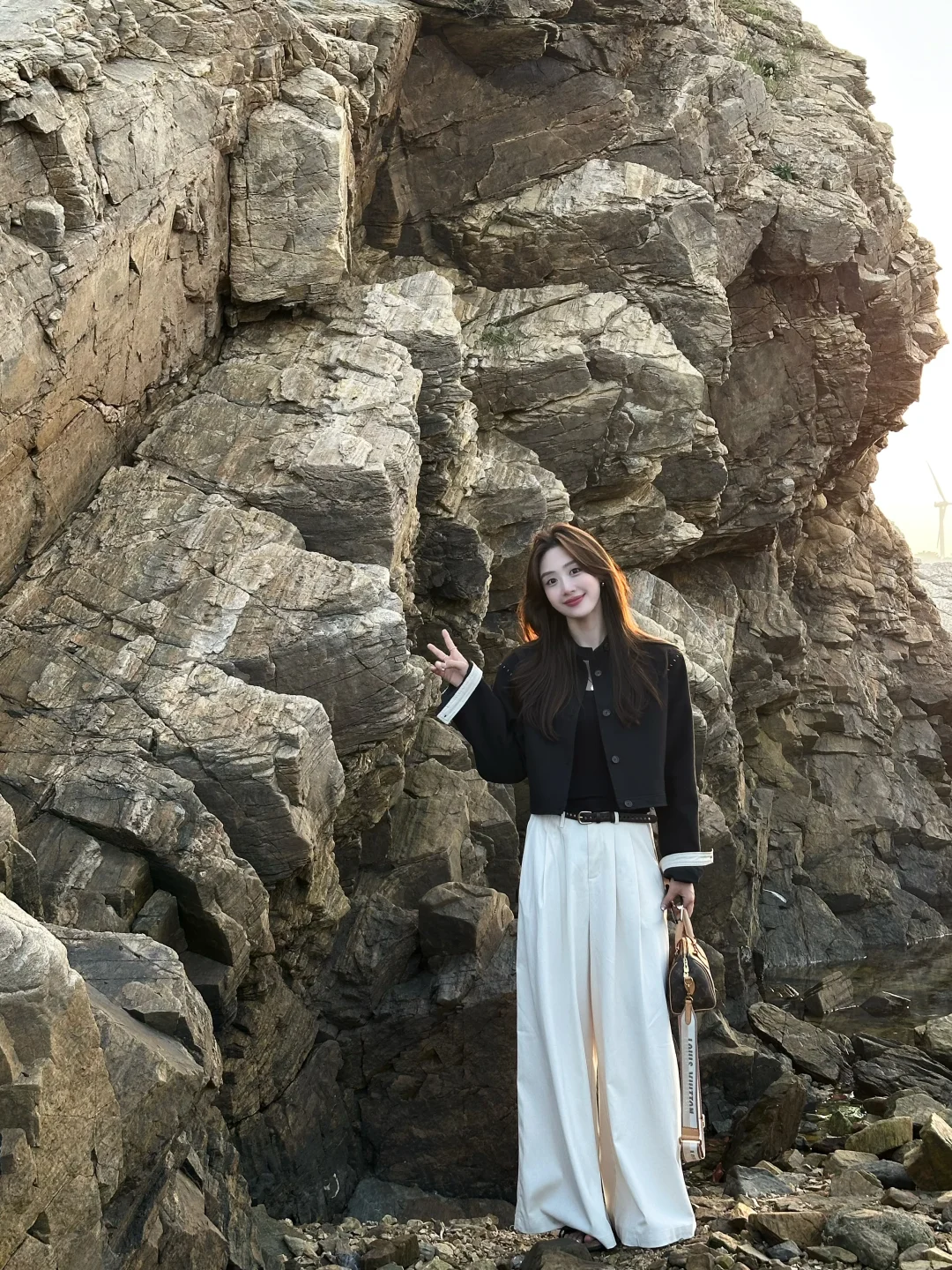 在威海！拍到了人生照片❤️