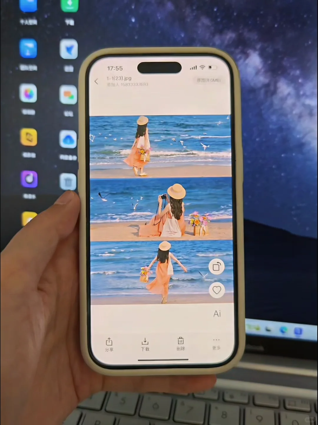 海边万能构图拍照姿势|不露脸拍出电影感