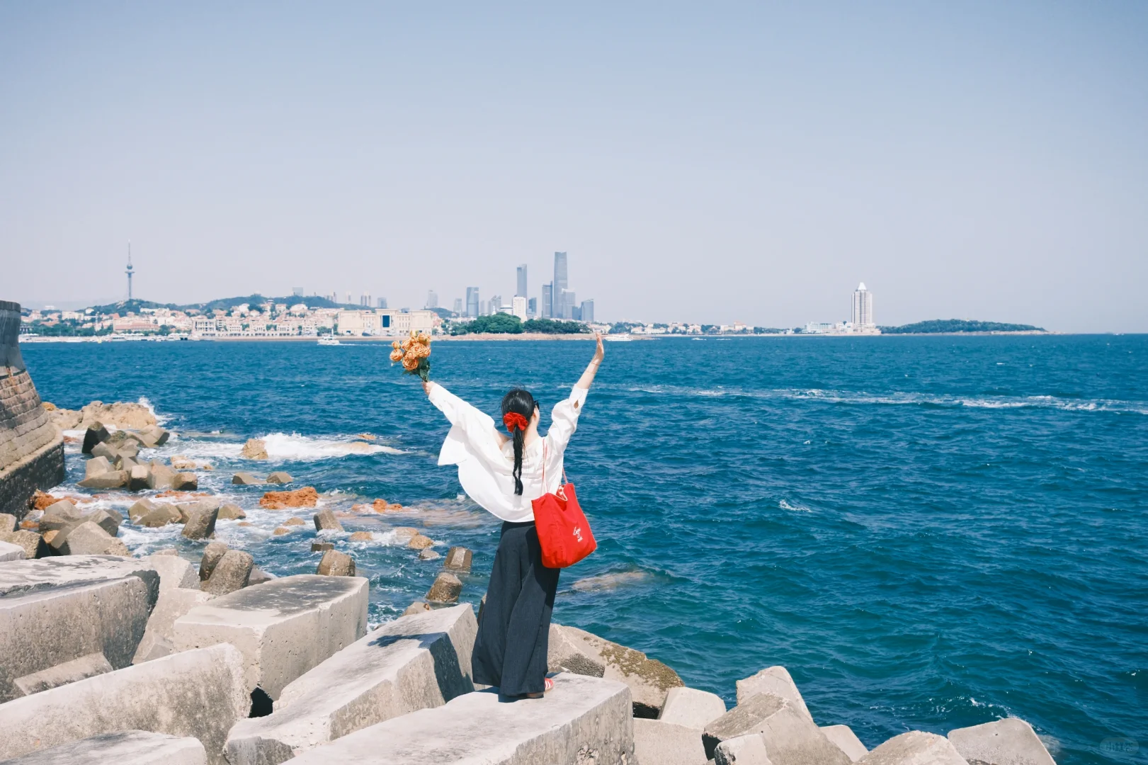 青岛的海边，拍到了人生照片 ｜青岛约拍