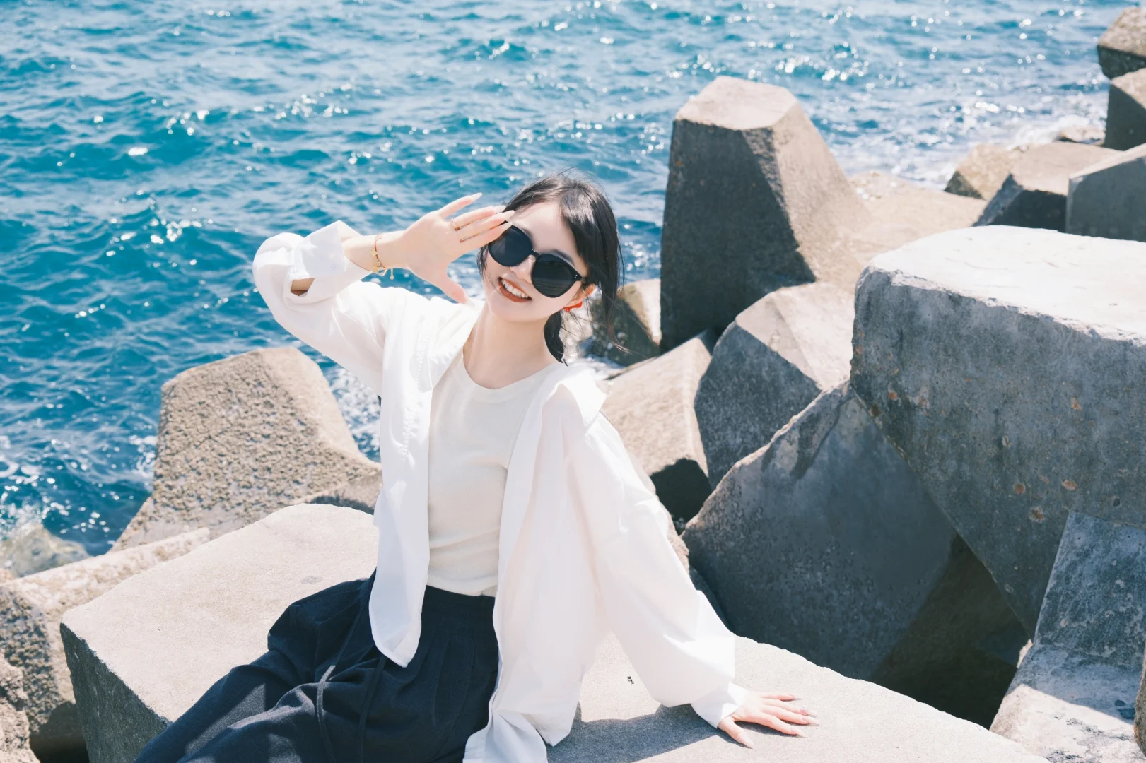 青岛的海边，拍到了人生照片 ｜青岛约拍