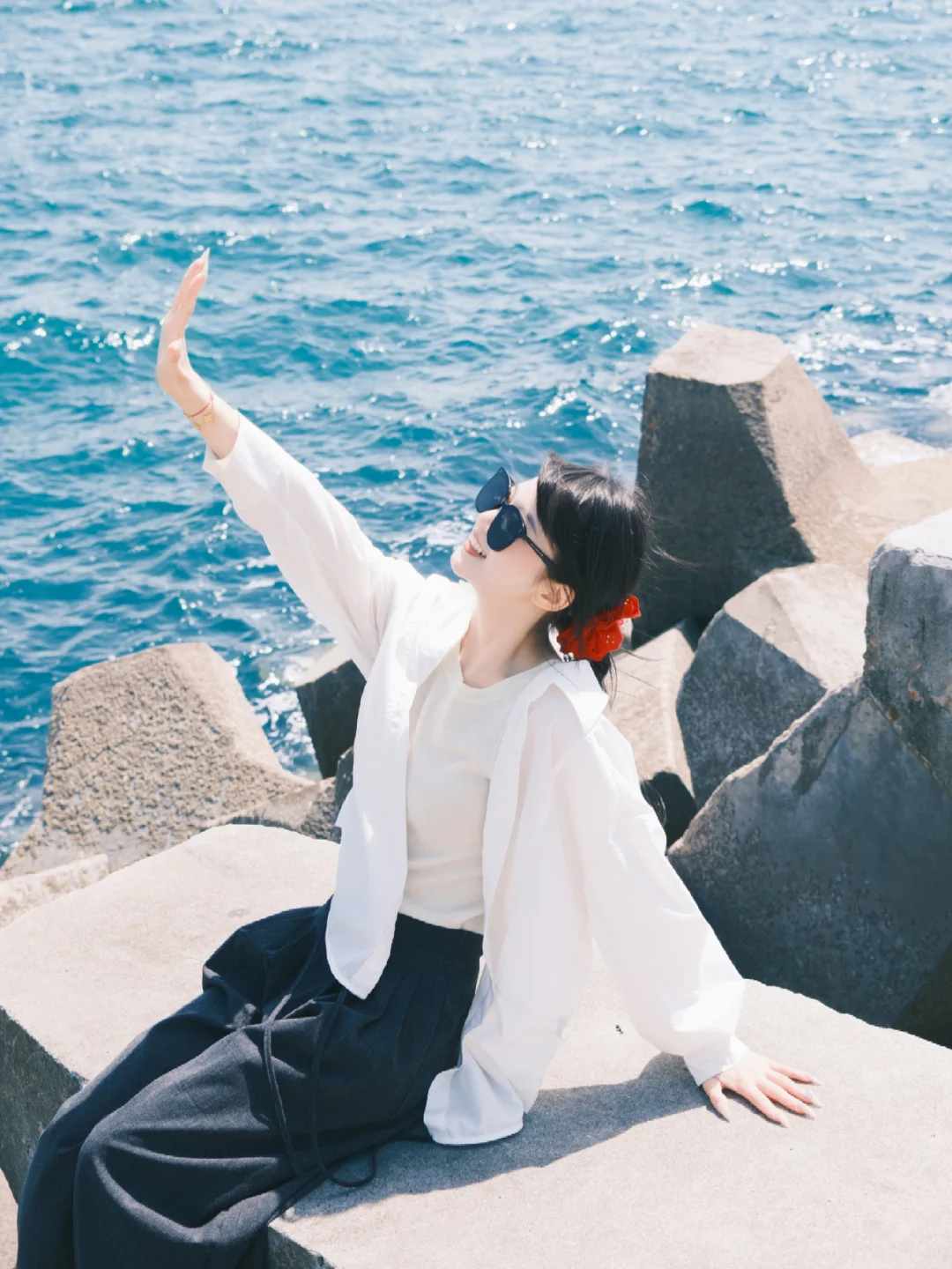 青岛的海边，拍到了人生照片 ｜青岛约拍