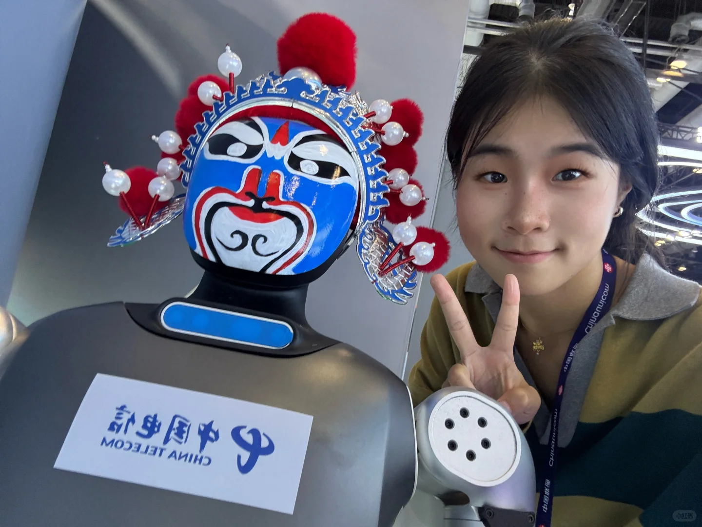 北邮07｜上课暂停 今天逛通信展