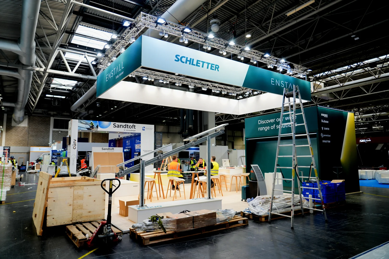 探展|2025伯明翰能源展搭建现场