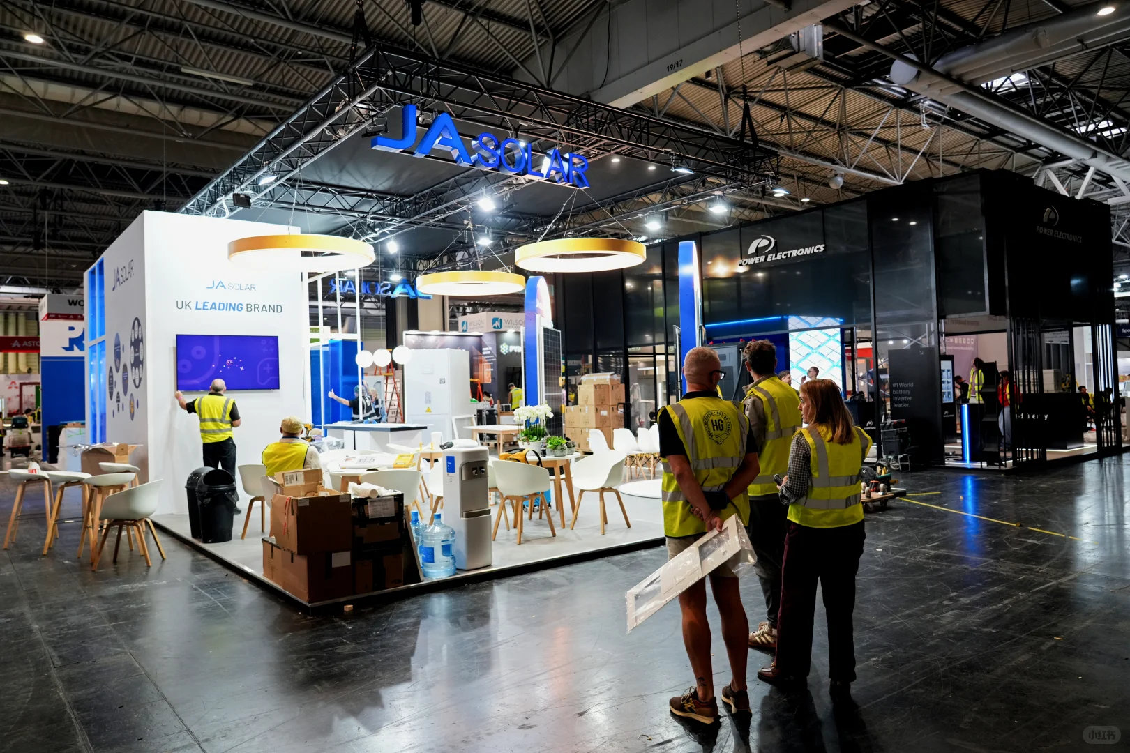 探展|2025伯明翰能源展搭建现场