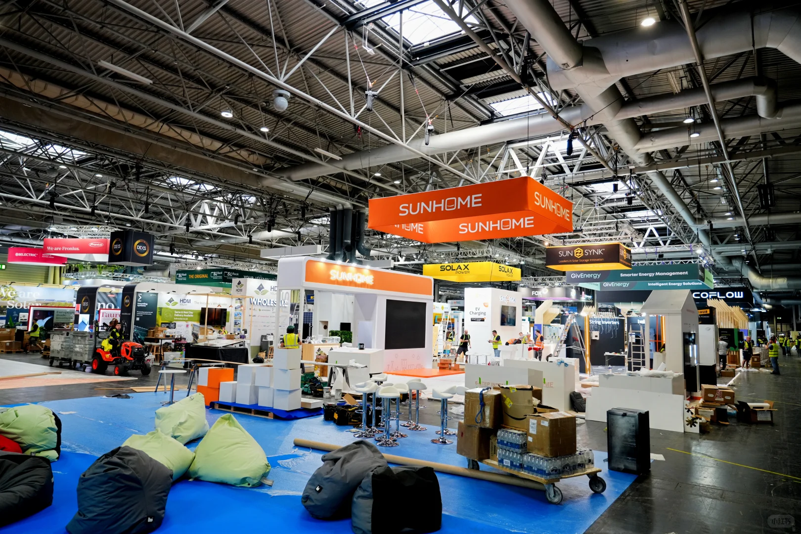 探展|2025伯明翰能源展搭建现场