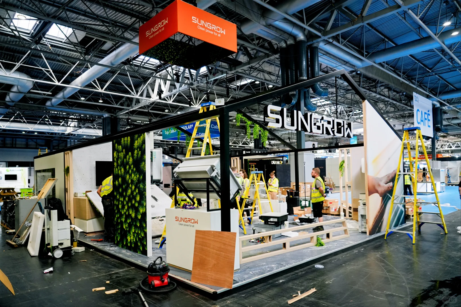 探展|2025伯明翰能源展搭建现场