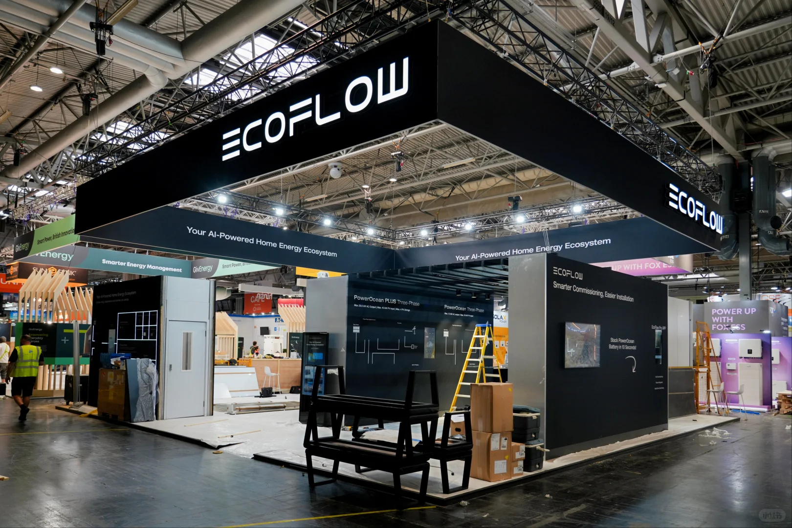 探展|2025伯明翰能源展搭建现场