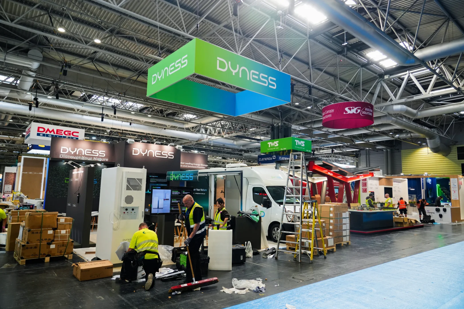 探展|2025伯明翰能源展搭建现场