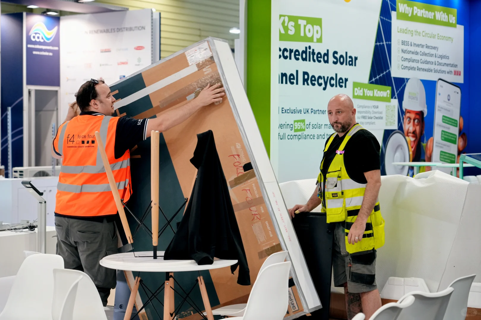 探展|2025伯明翰能源展搭建现场