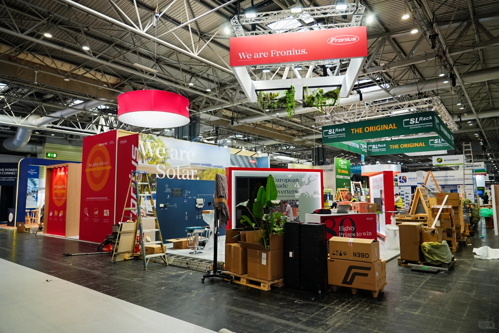 探展|2025伯明翰能源展搭建现场