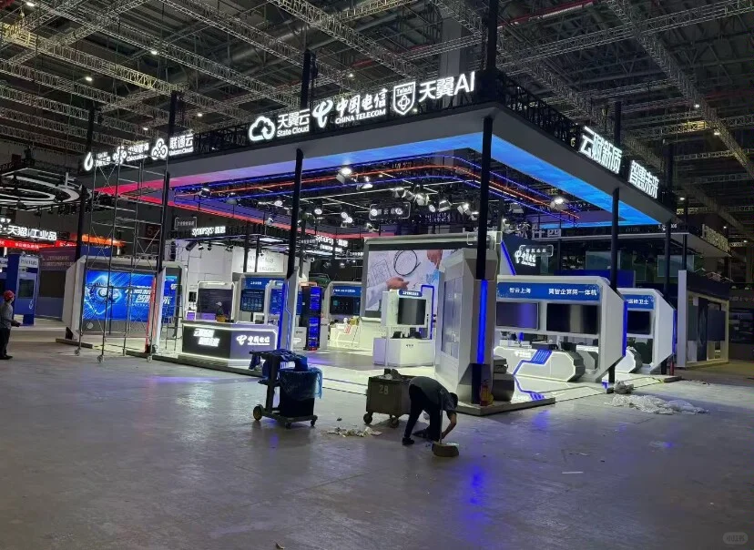 ?上海工博会开展啦!这些展台设计也太卷