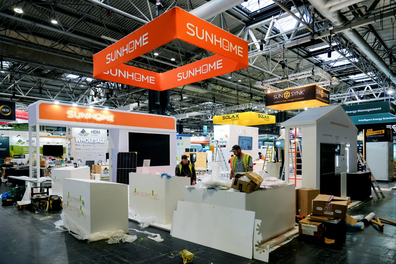 探展|2025伯明翰能源展搭建现场