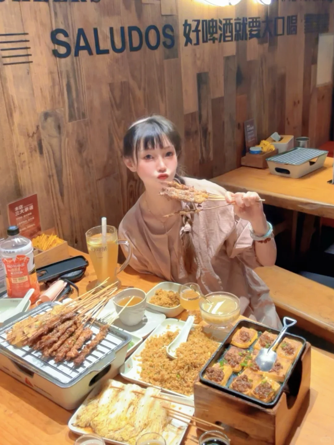 在宝山，人均80，能吃撑的de深夜食堂，i人必入