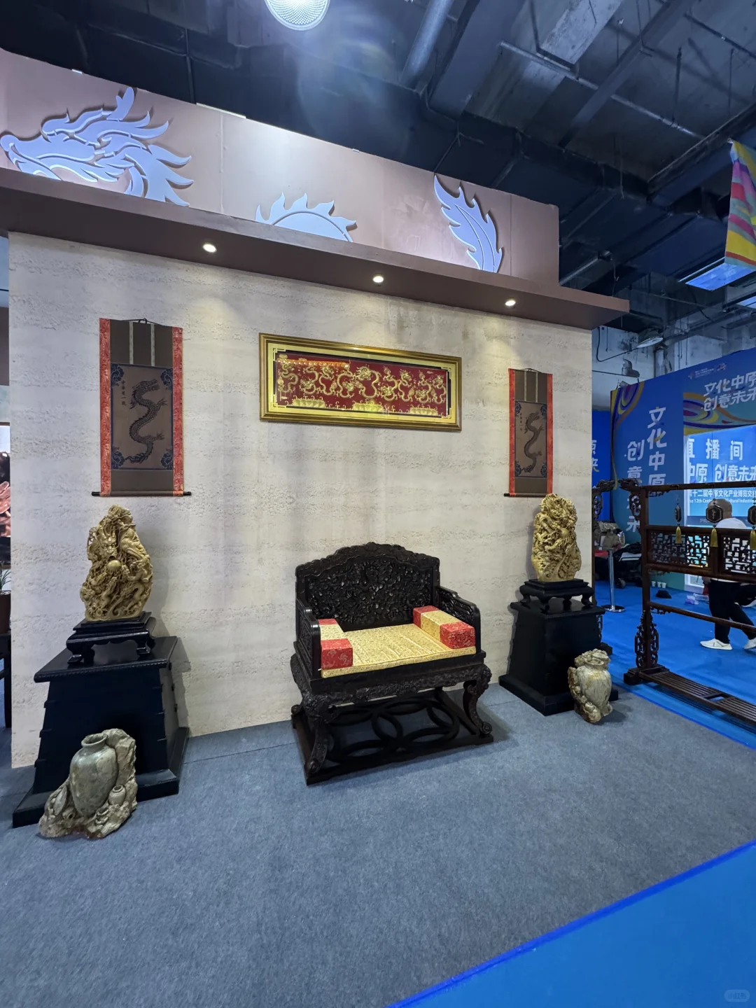 来回三小时 硬控一整天 逛展会 没白来！