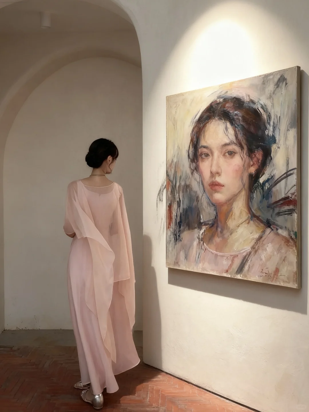 我和我的画中人?️