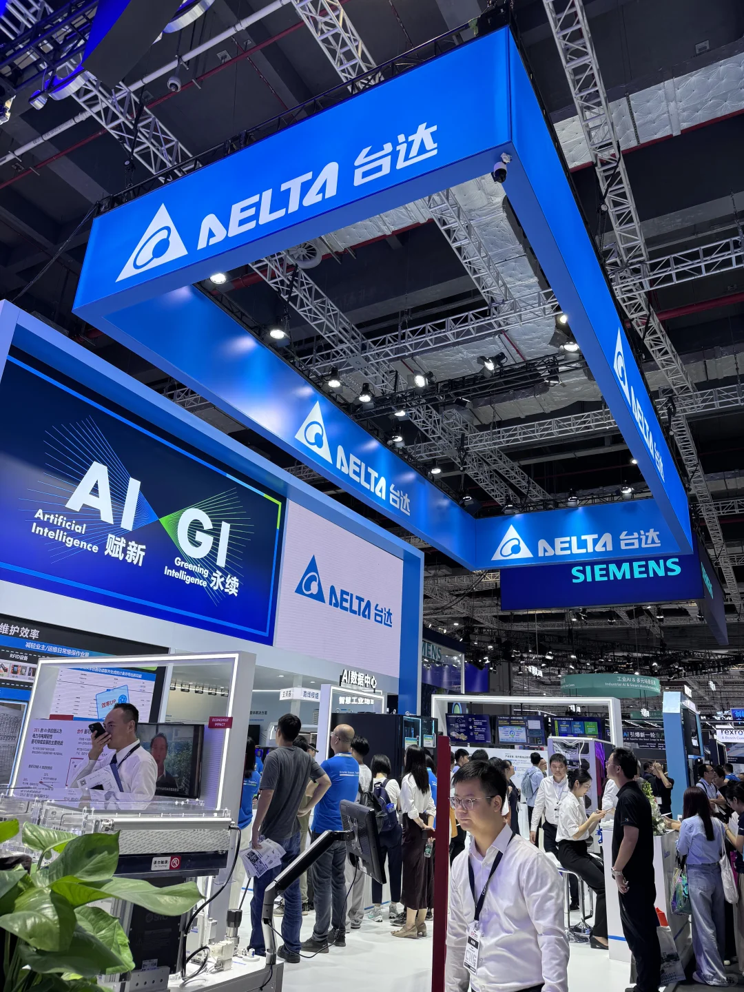 工博会还是值得一逛的，不少世界级大公司