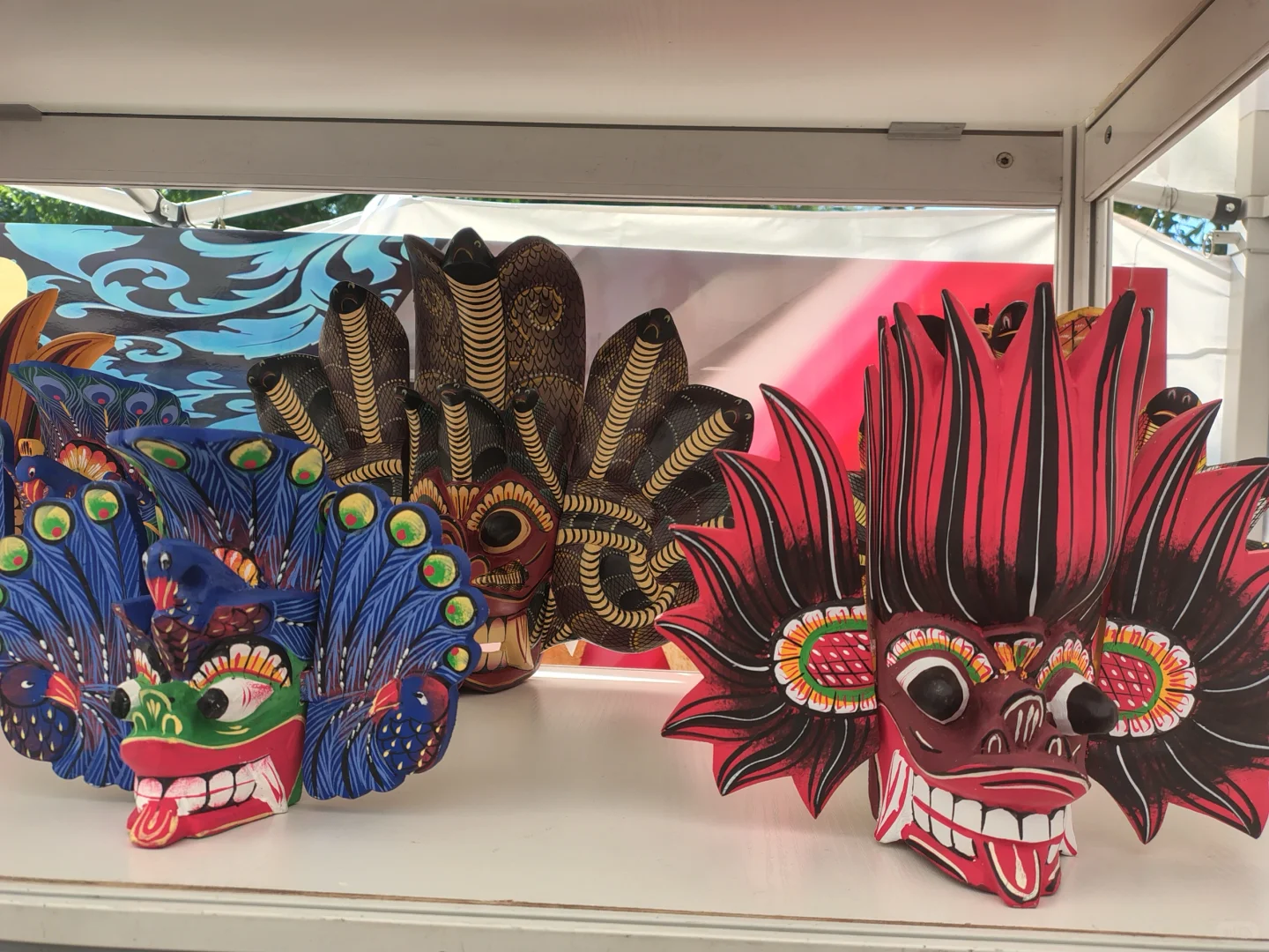 斯里兰卡大使馆举办展会好热闹啊